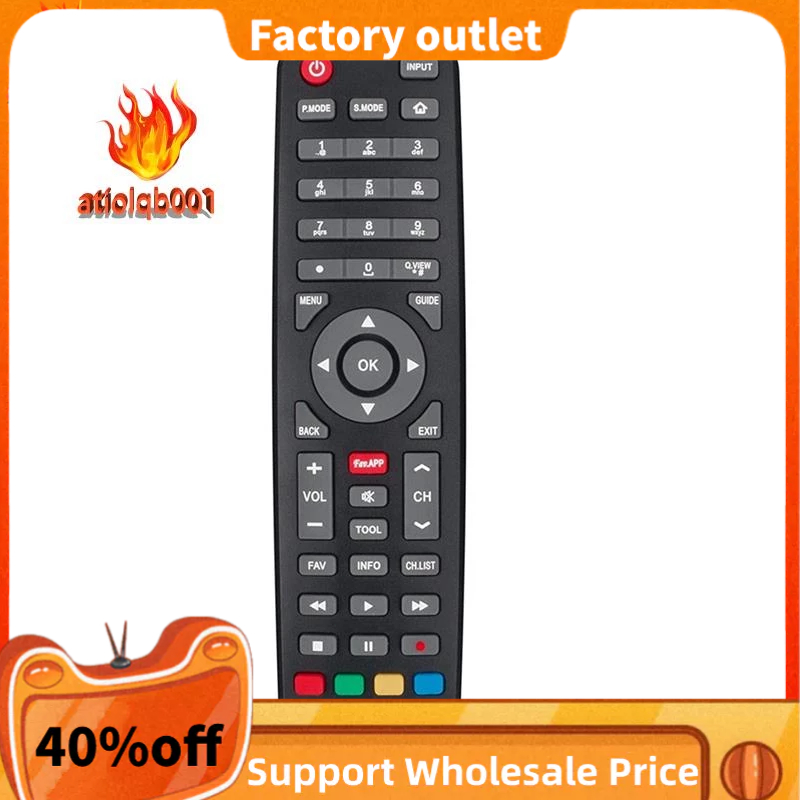 HTRA10LA Remote Control for Haier TV LE32K6000D LE32K6500DA