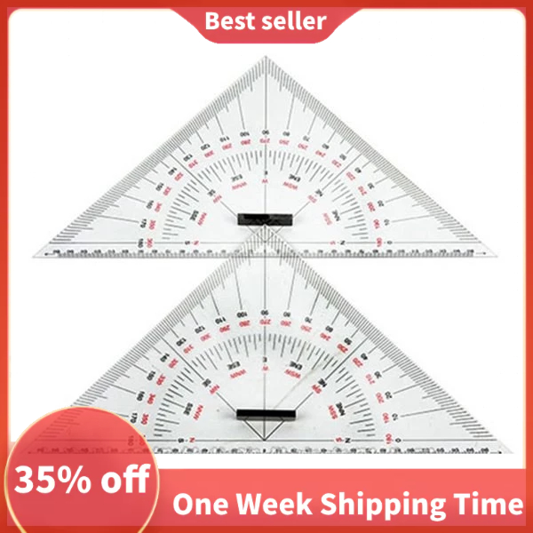 High Quality Chart Drawing Triangle Ruler for Ship Drawing 300mm Large ...