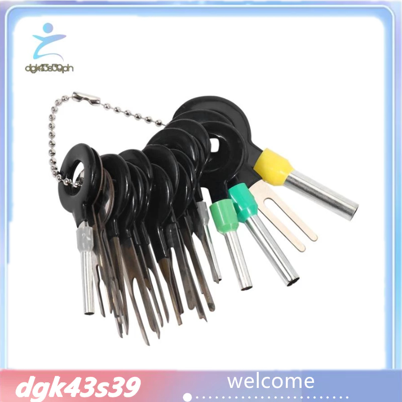 21Pcs Terminals Removal Key Tools Set For Car, Auto Electrical Wiring ...