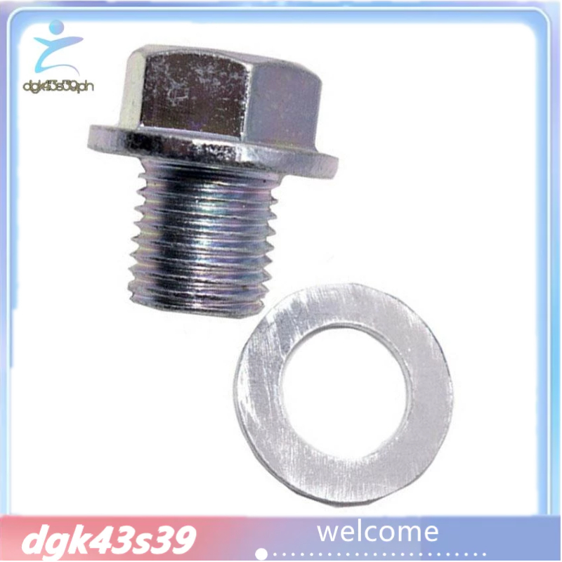 OEM ENGINE OIL PAN DRAIN PLUG WITH WASHER FOR HONDA CR-V ACURA Fit