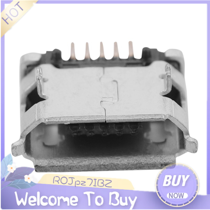 In Stock Micro Usb Type B Female 5 Pin Smt Placement Smd Dip Socket Connector Shopee Philippines 4890