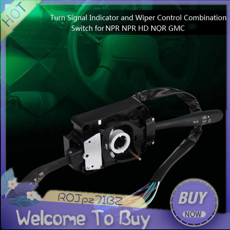 Car Turn Signal Light Control Lights Signal Wiper Control Combination Switch 8973640740 For Isuzu Npr Npr Nqr Gmc I1i1ph I.1103006914
