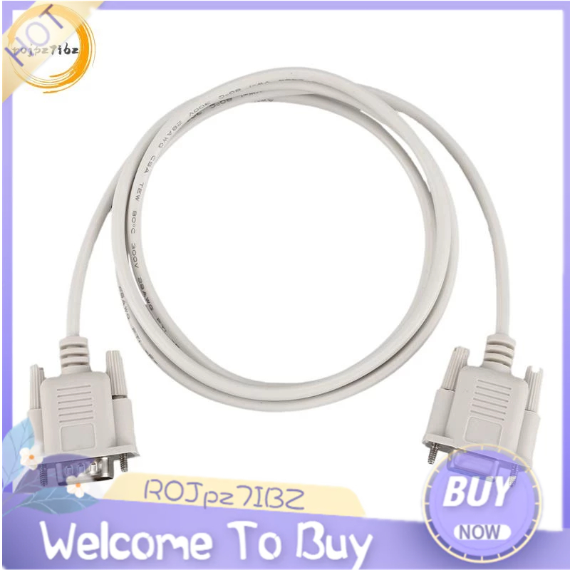 RS232 DB9 9 Pin Male to Female Serial Port Cable Industrial Adapter 1 ...