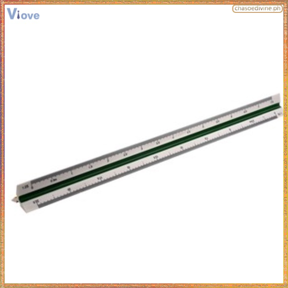 1:20 1:25 1:50 1:75 1:100 1:125 Plastic Triangular Scale Ruler | Shopee ...