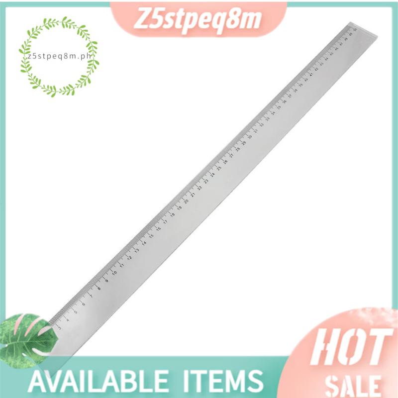 50cm Clear Plastic Measuring Long Straight Centimeter Ruler | Shopee ...