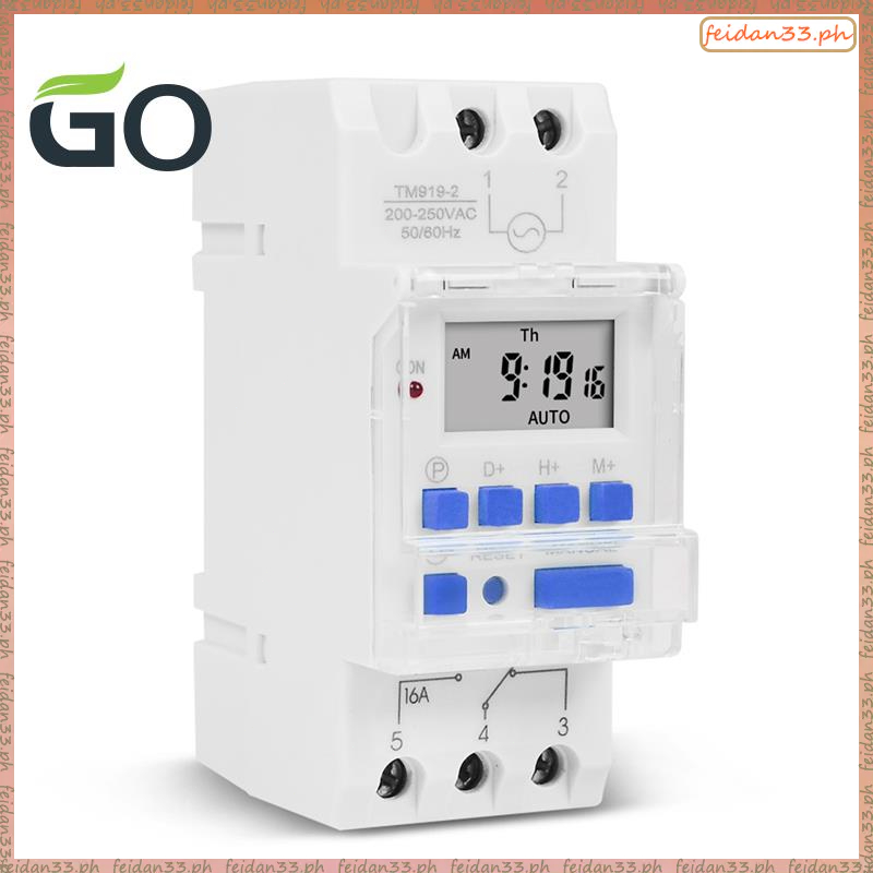 Sinotimer Tm A Programmable Digital Time Switch Relay Timer Control Ac V A Din Rail