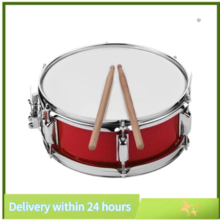Cheap 12inch Snare Drum Head with Drumsticks Shoulder Strap Drum