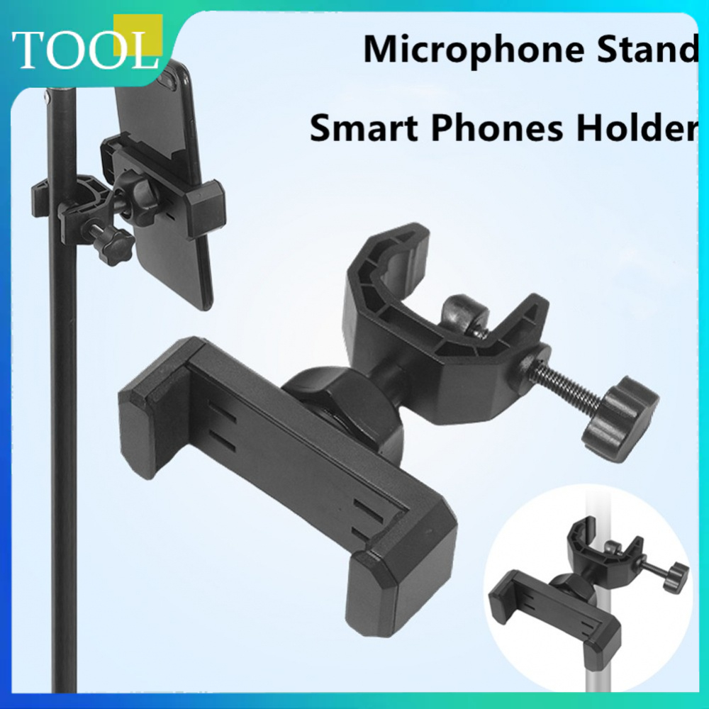 ⭐knowwhy.ph⭐ Universal Microphone Mic Stand 360 Degree Rotating For ...