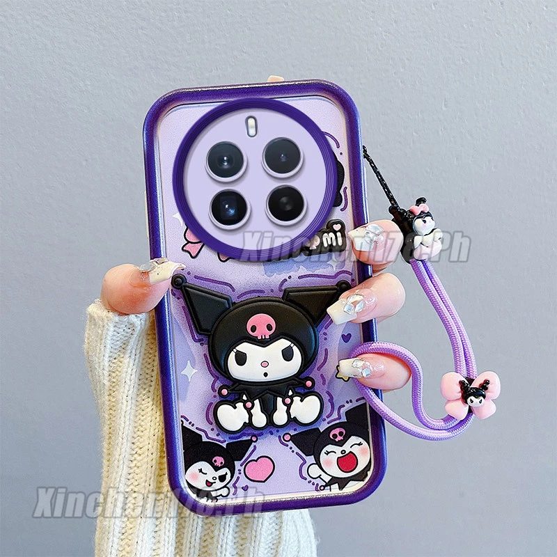 Realme 12 Pro Plus Aesthetic Case for Realme 12 Pro+ 5G Cute Kuromi ...