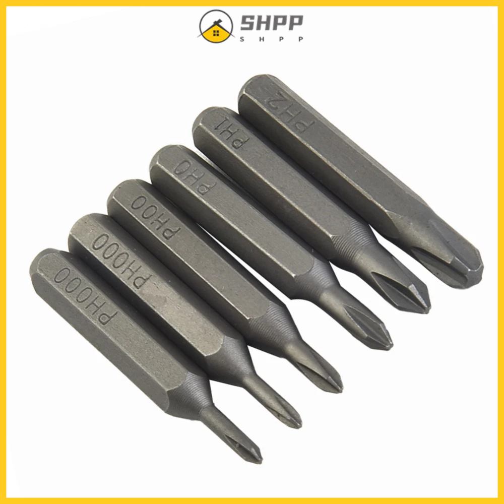 Cross Screwdriver Bit PH0000 PH000 PH00 PH0 PH1 PH2 4mm Hexagonal