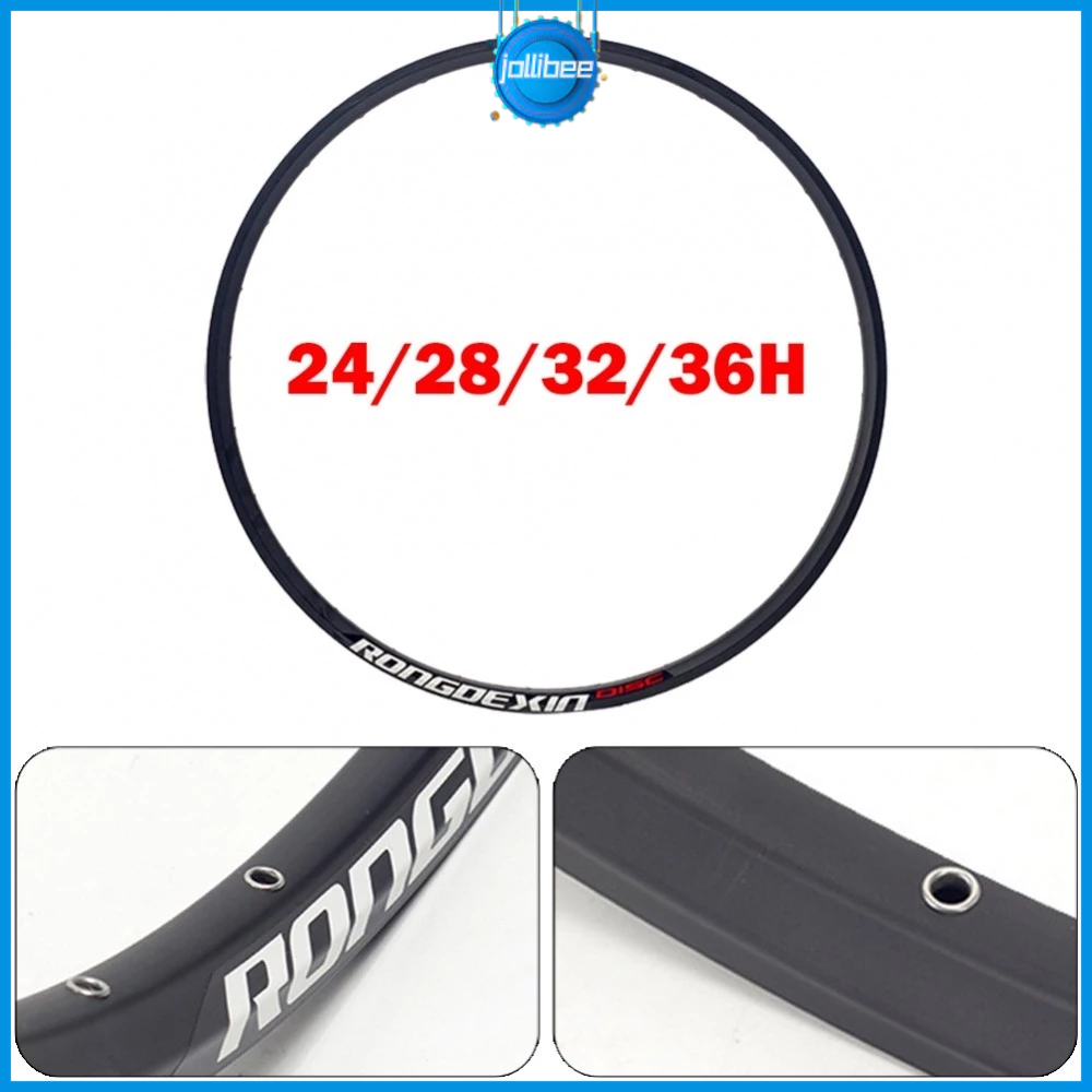 Quality 24 inch double layer disc brake rim for mountain bikes 24/28/32/36 holesJOLLIBEE