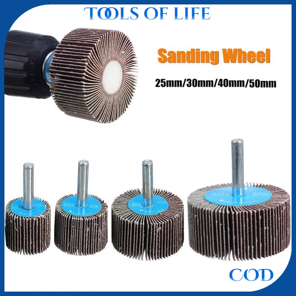 Flap Wheel Molds Polishing Spare Parts 25/30/40/50mm 80 Electric Drill