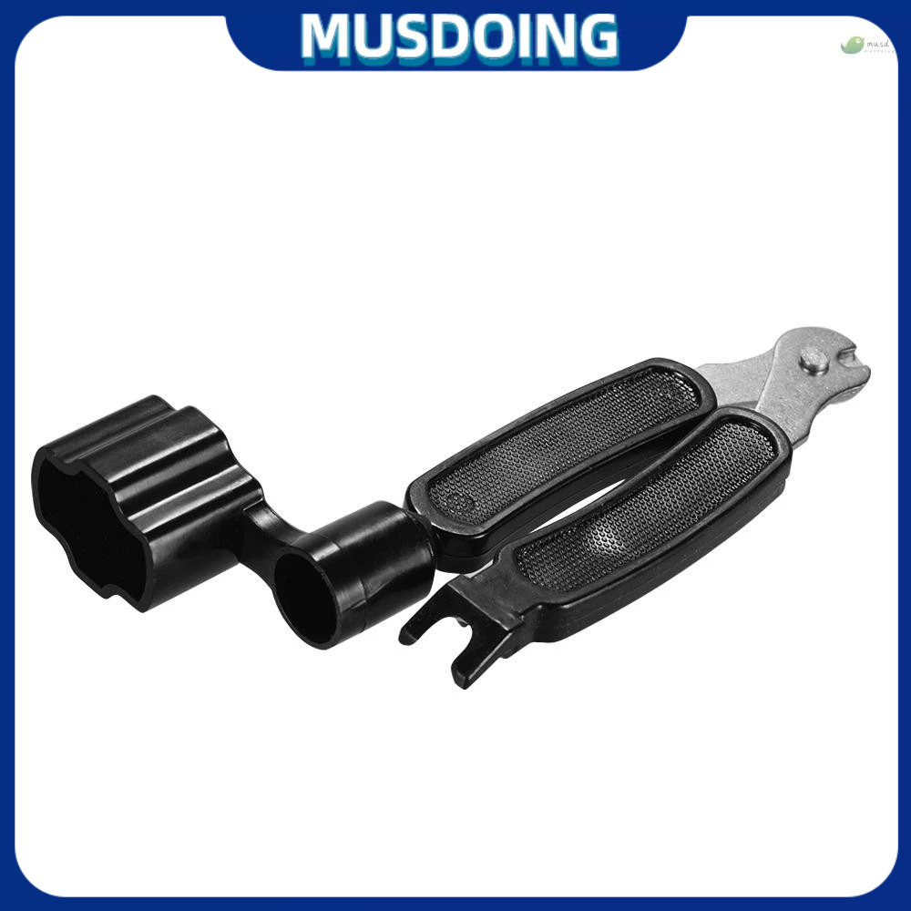 3 in 1 Versatile Guitar Winder String Cutter Pin Puller for Acoustic