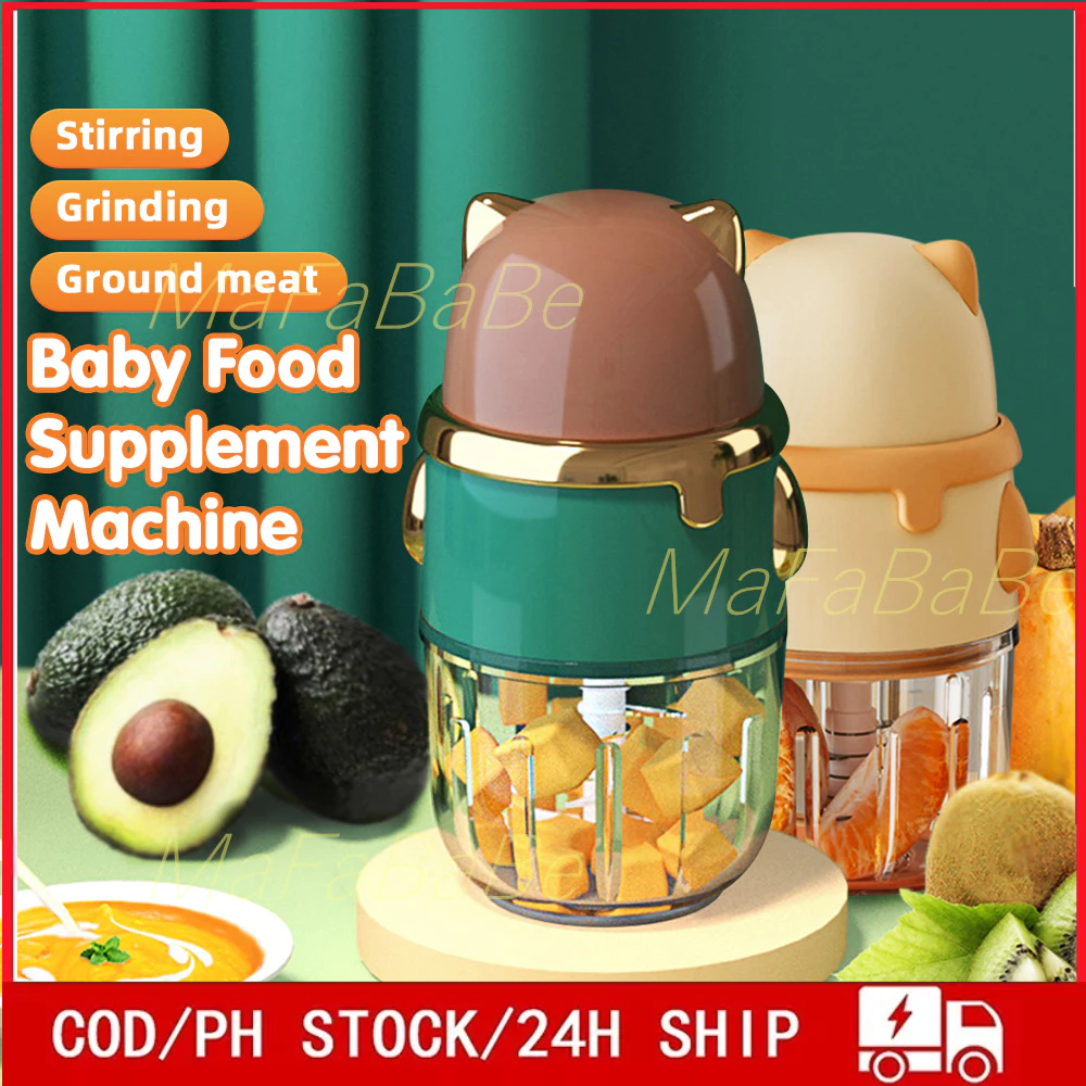 Baby Food Blender Mini Multifunctional Chopper Food Processor with ...