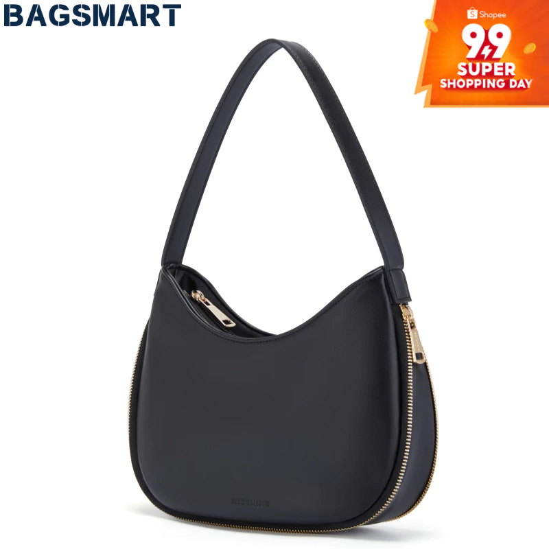Missnine Women's Vegan Leather Hobo Bag - Large Crossbody Shoulder Purse With Adjustable Strap