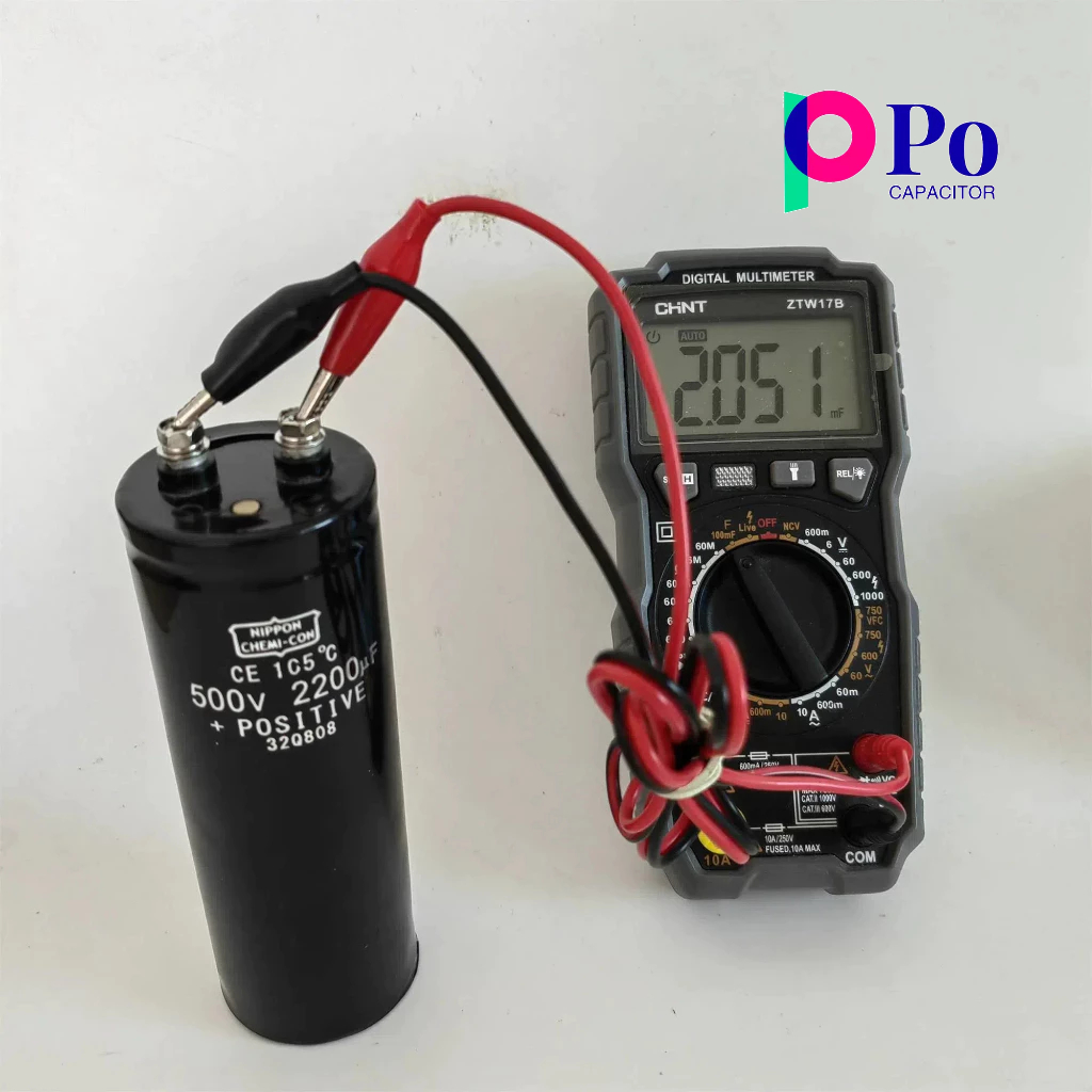Nippon CHEMI-CON Electrolytic Capacitor 2200UF 500V Inverter Inverter ...