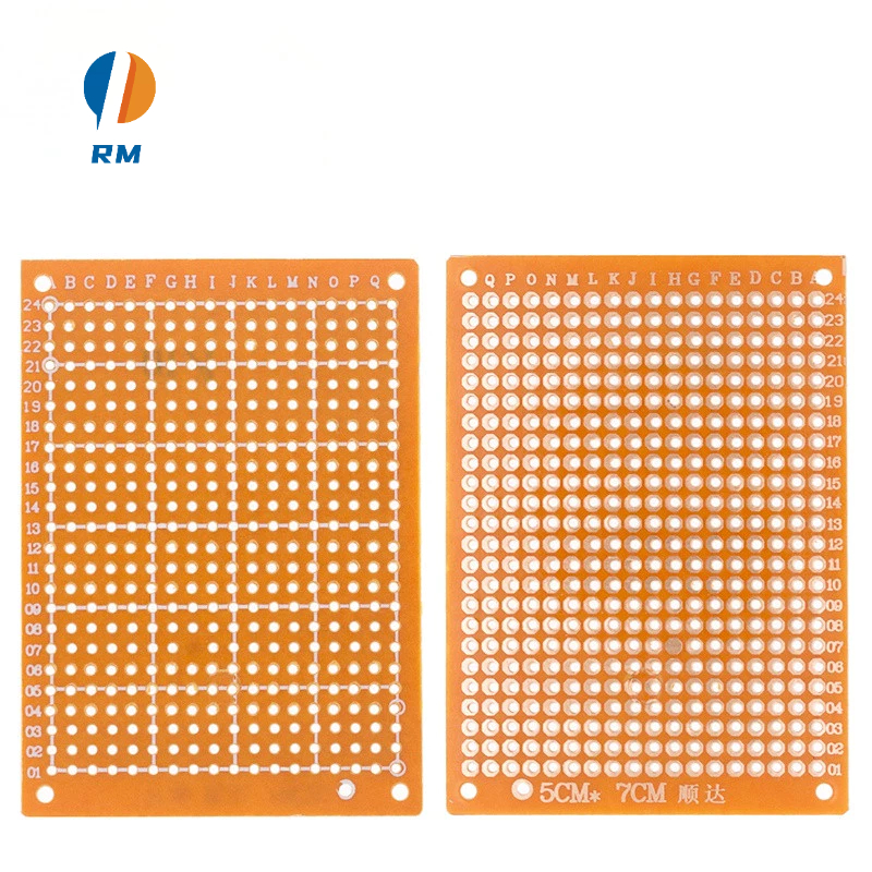 10Pcs 5*7 PCB 5x7 PCB 5cm 7cm DIY Prototype Paper PCB Universal Board ...