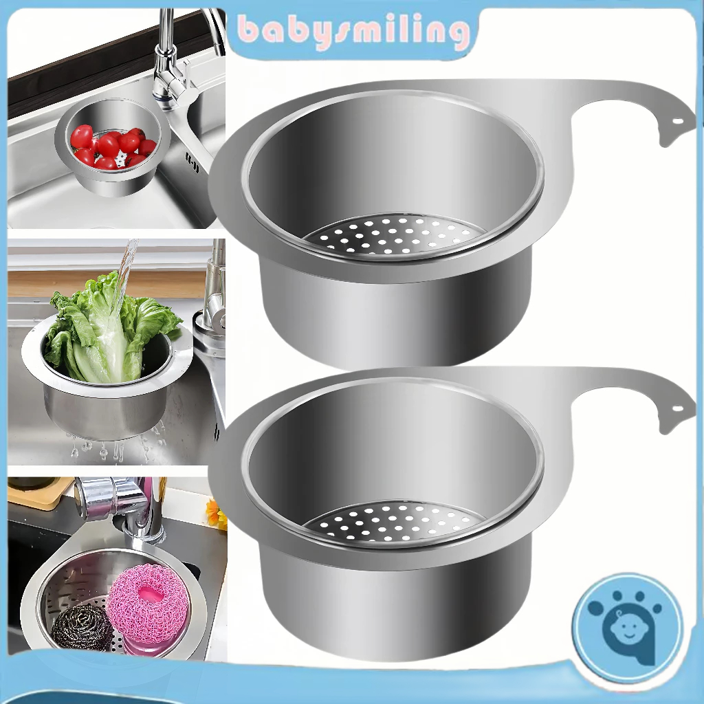 Cestello Per Lavandino Cucina Scolapasta Acciaio Inox Cestello Per Lavello A Forma Di Cigno - In Acciaio Inox, Filtra Rifiuti, Scolapasta E Portasapone Cestello Filtro Lavello In Acciaio Inox Swan Colino Allungabile