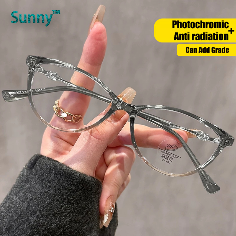 thumbnail image 2 of Transition Photochromic Nearsighted Glasses – Negative Spherical -1.0 To -6.0, Flexible Frame 2 of 5