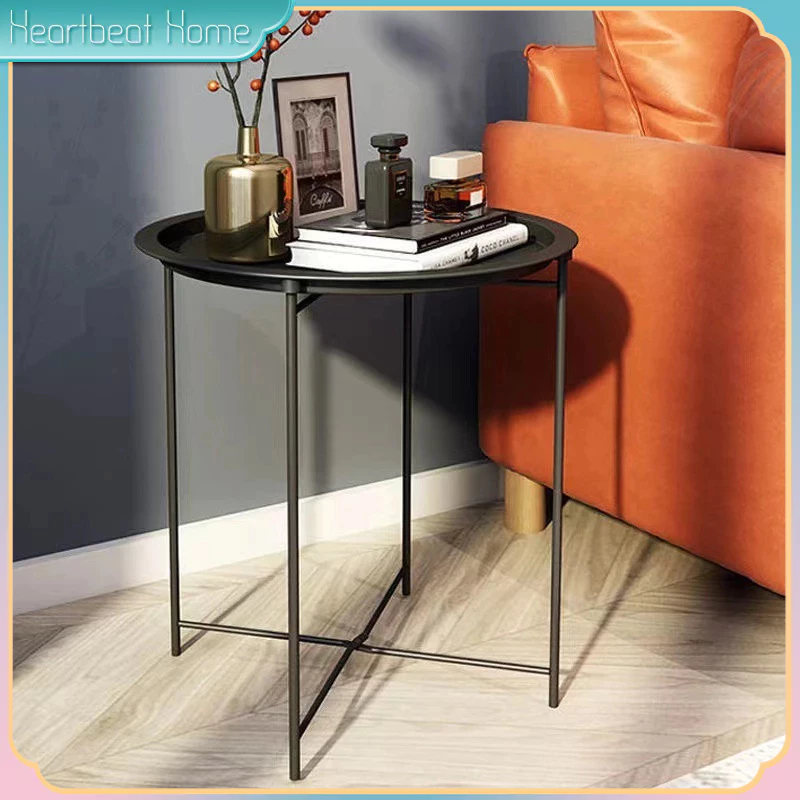 Small coffee table sofa side table foldable side table bedside table ...