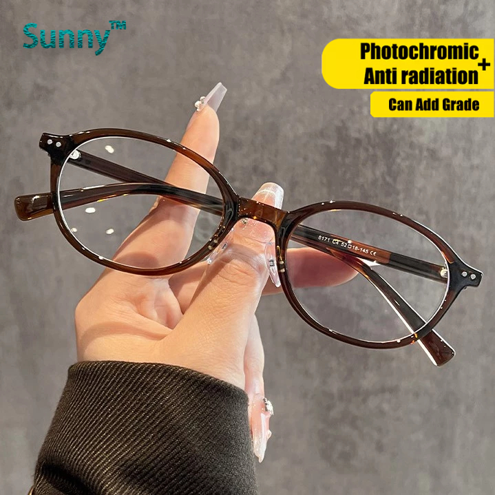 Graded Photochromic Anti Radiation Computer Glasses With Grade Men ...