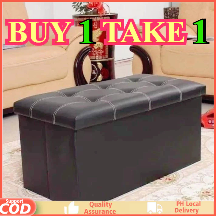 Foldable Storage Stool Chair Portable Sofa Storage Box With Flipping ...