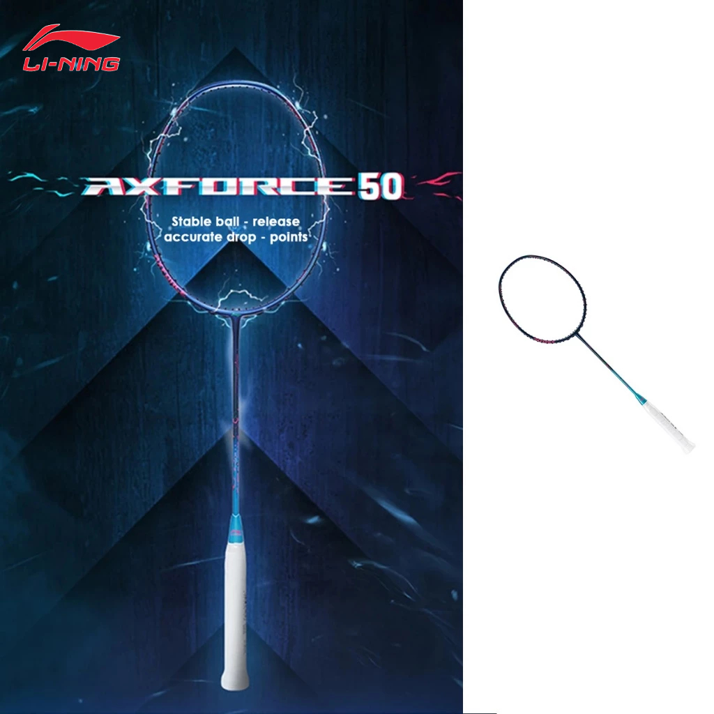LI-NING AXFORCE 50（4U）Badminton Racket Unisex Offensive-Oriented Single ...