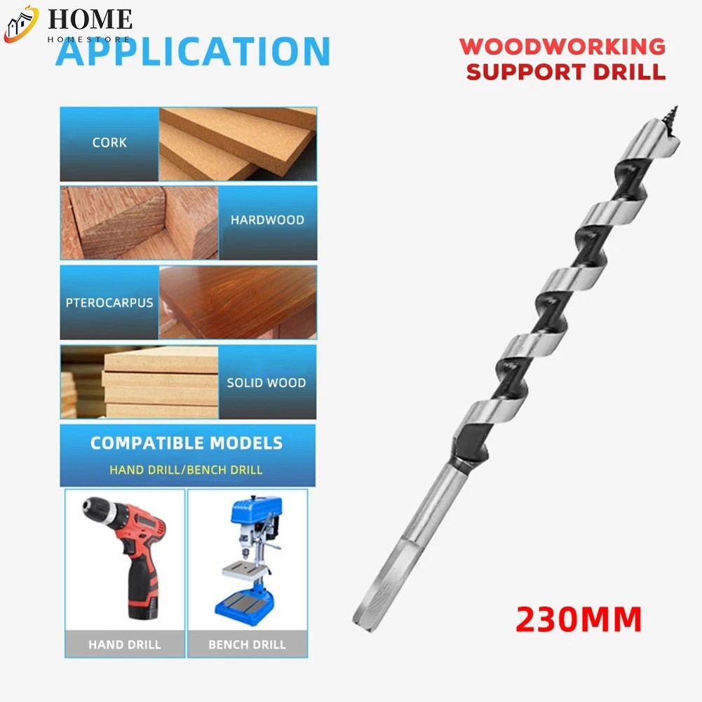 Crescent Solid Auger Drill Bit | 7.5" X 1/2" | CDAG-7529 - View #10