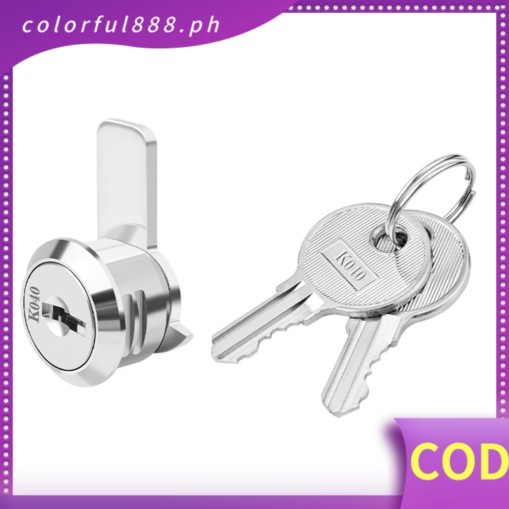 【CFO】Zinc Alloy Cash Register Mailbox Lock Drawer Lock With 2 Keys ...