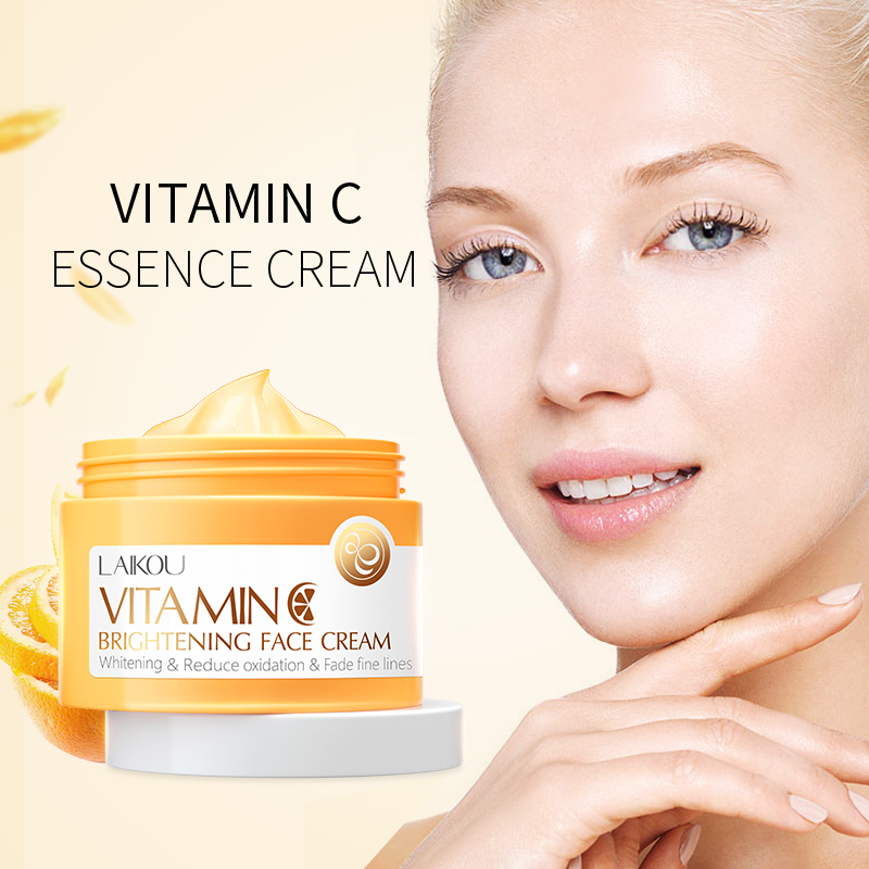 LAIKOU Vitamin C Face Cream Remove Freckle Blemish Brightening Face