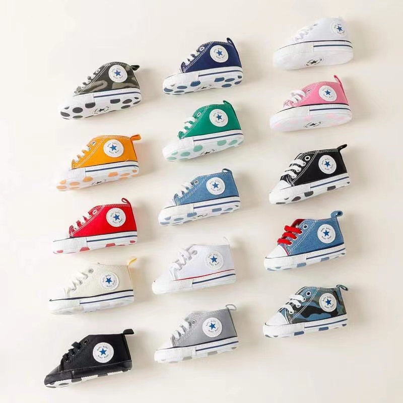 BOBO Soft Sole Non-Slip Pre-walker Baby Sneakers main image 0