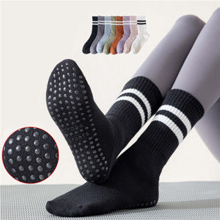 Tucketts Grip Sockswomen's Cotton Yoga Socks - Anti-slip, Breathable,  Split Toe Pilates Socks