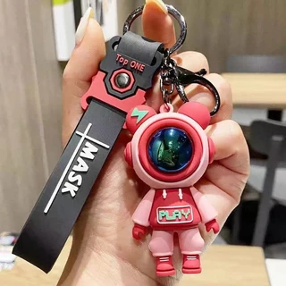 Shein 1pc Bass Acrylic Mini Keychain Pendant for Friends Who Love Fishing Tree Decoration Key Chain Accessories for Backpack Couple Gift Holiday Gift