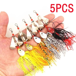 7Pcs 7 Colors Silicone Skirts SpinnerBait Buzzbait Octopus Rubber Jig Bait  Fishing Lures Accessories (Assorted 1pcs) : : Sports & Outdoors