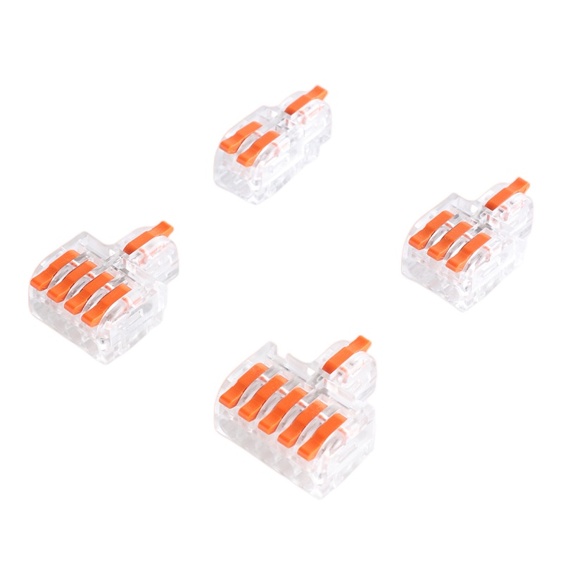 The transparent mini wiring connector is used to connect the electric ...