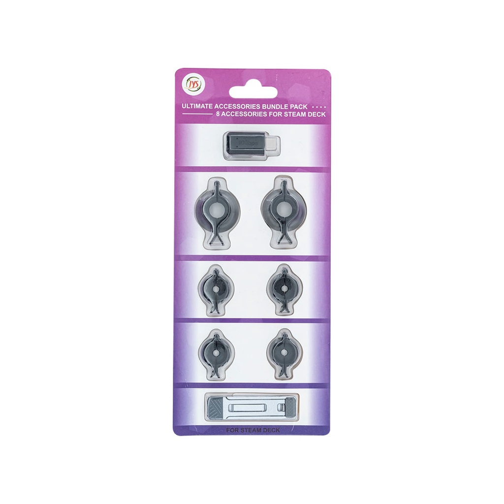 JYS Ultimate Accessories Bundle Pack 8 Accessories for Steam Deck ...