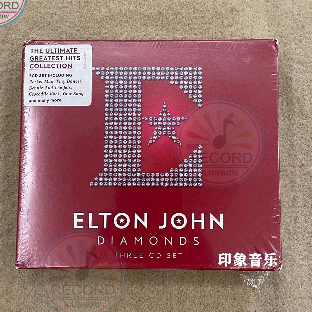 Elton John Diamonds 3CD Album [Sealed] | Shopee Philippines