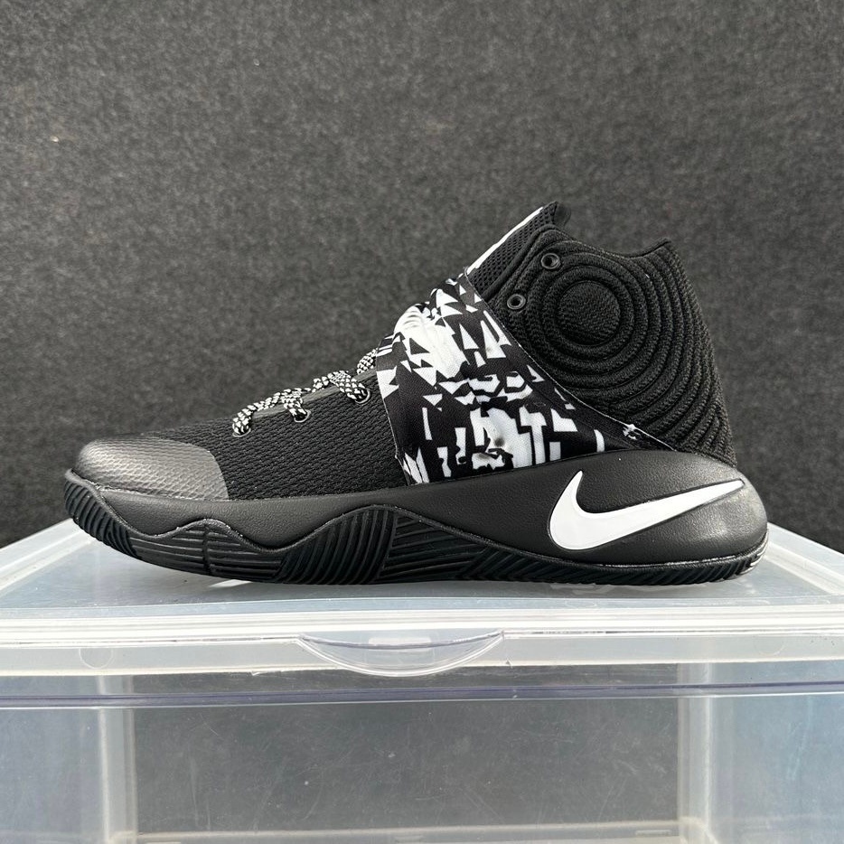 Or nlke Kyrie 2 Black Samurai High Top Wear Resistant Anti Slip Lightweight Men s Tennis Cushioning Breathable Basketball Shoes 828375 0994