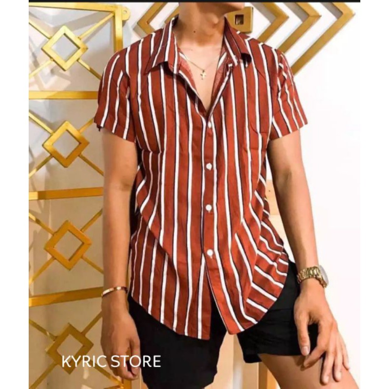 Polo vertical striped outlet shirts