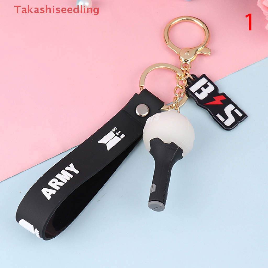 Takashiseedling Kpop BTS TWICE NCT EXO BLACKPINK GOT7 Light Stick Pendant Keychain Lanyard Shopee Philippines