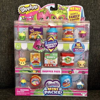 Shopkins mini best sale packs shopper pack