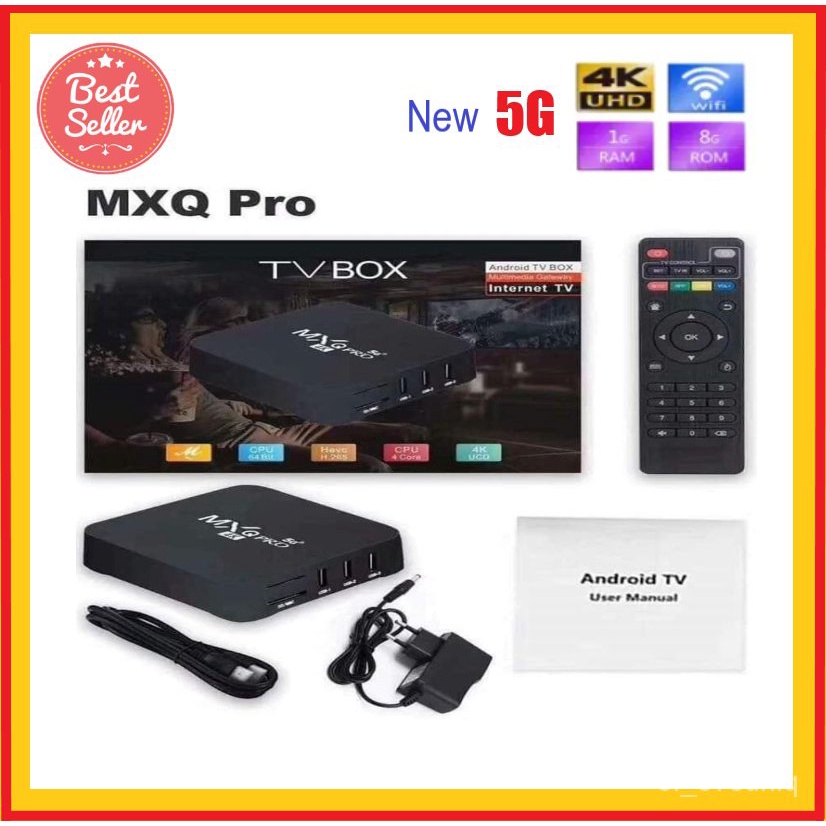 New Updated M X Q Pro 4K 5G Smart Android TV WiFi Pro 4K Ultra HD Box