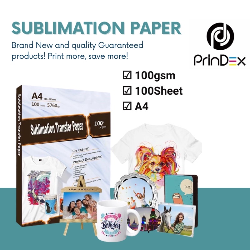 A4 Sublimation Heat Transfer Paper white Heat transfer Paper 100gsm