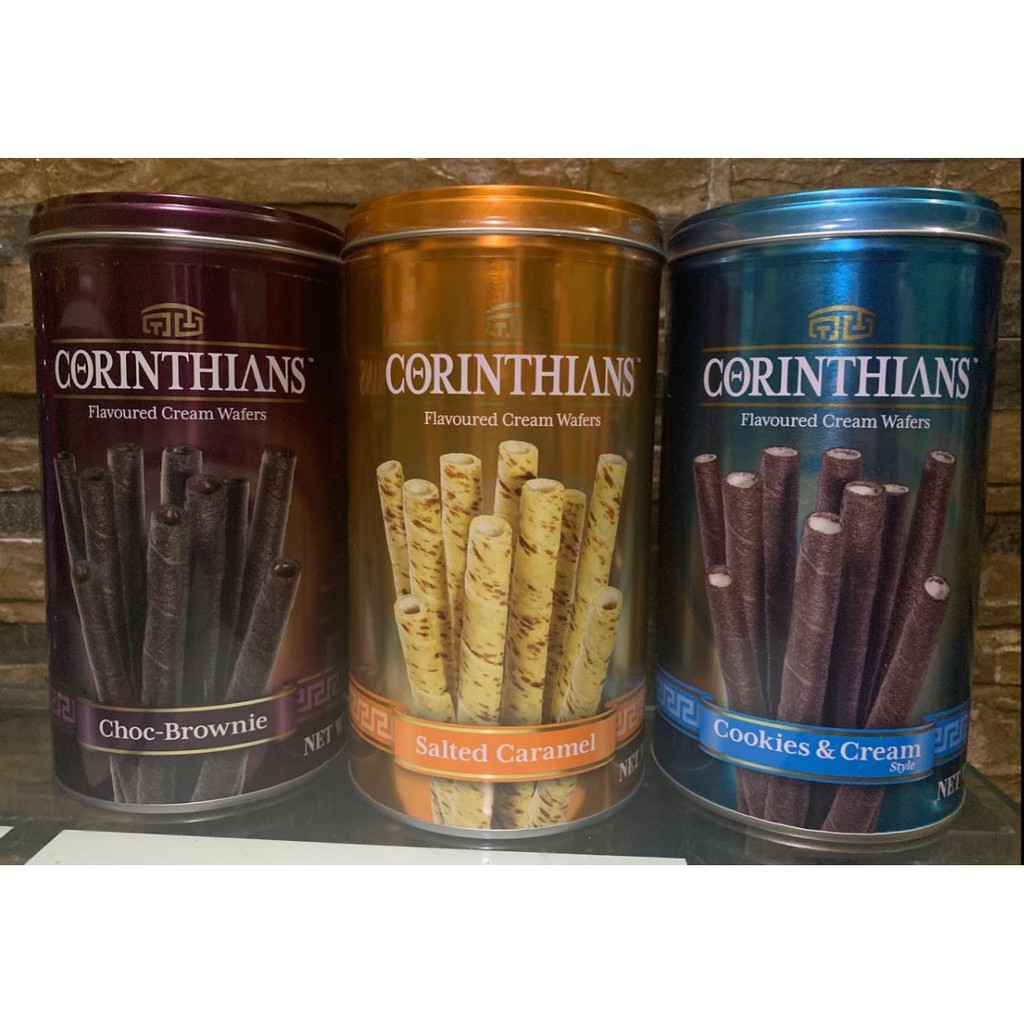 Corinthians Flavoured Cream Wafers Shopee Philippines