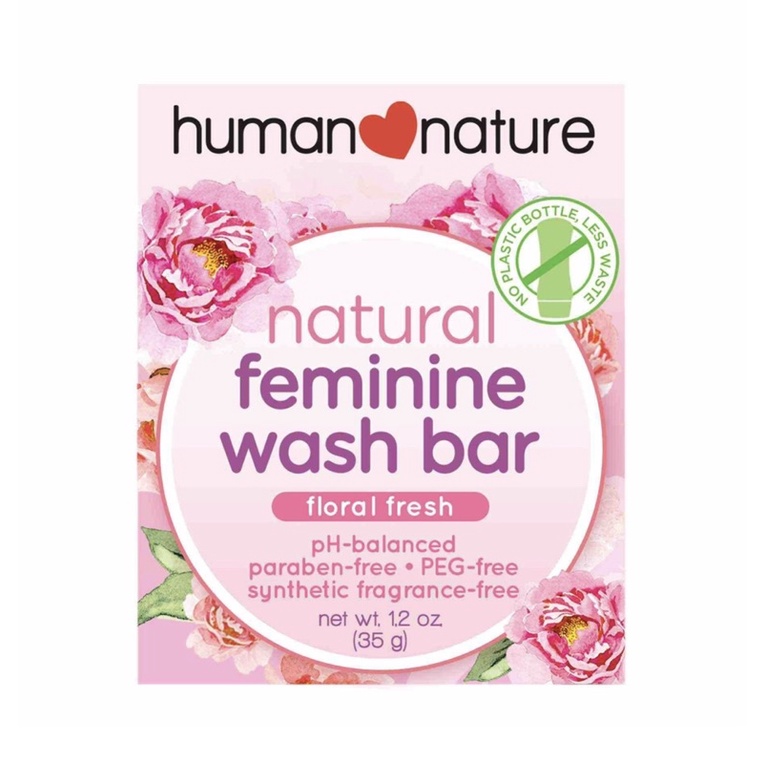 Human Nature Feminine Wash Bar 35g Shopee Philippines