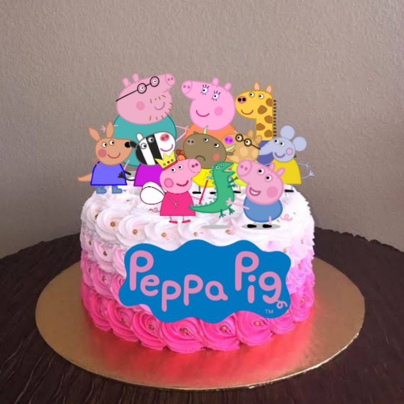 Peppa pig cake clearance pans