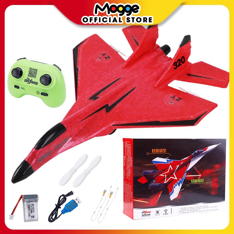 Mogge 2.4Ghz Remote Control Glider RC Plane Fighter Model Toy RC Drone ...