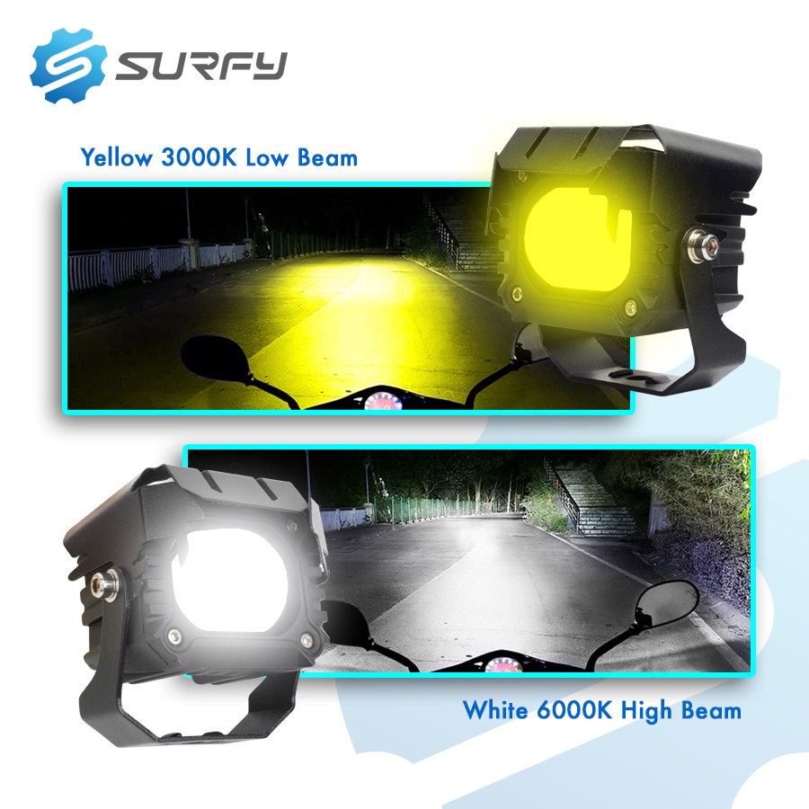 4. Firefly Mini Driving Light V7 Pro 15W Hi/Low Beam