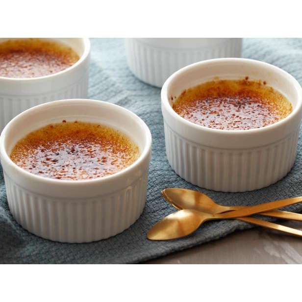 Set of 6 Pieces Ramekin / 3.5 Inches / Ceramic / Microwave Safe / High