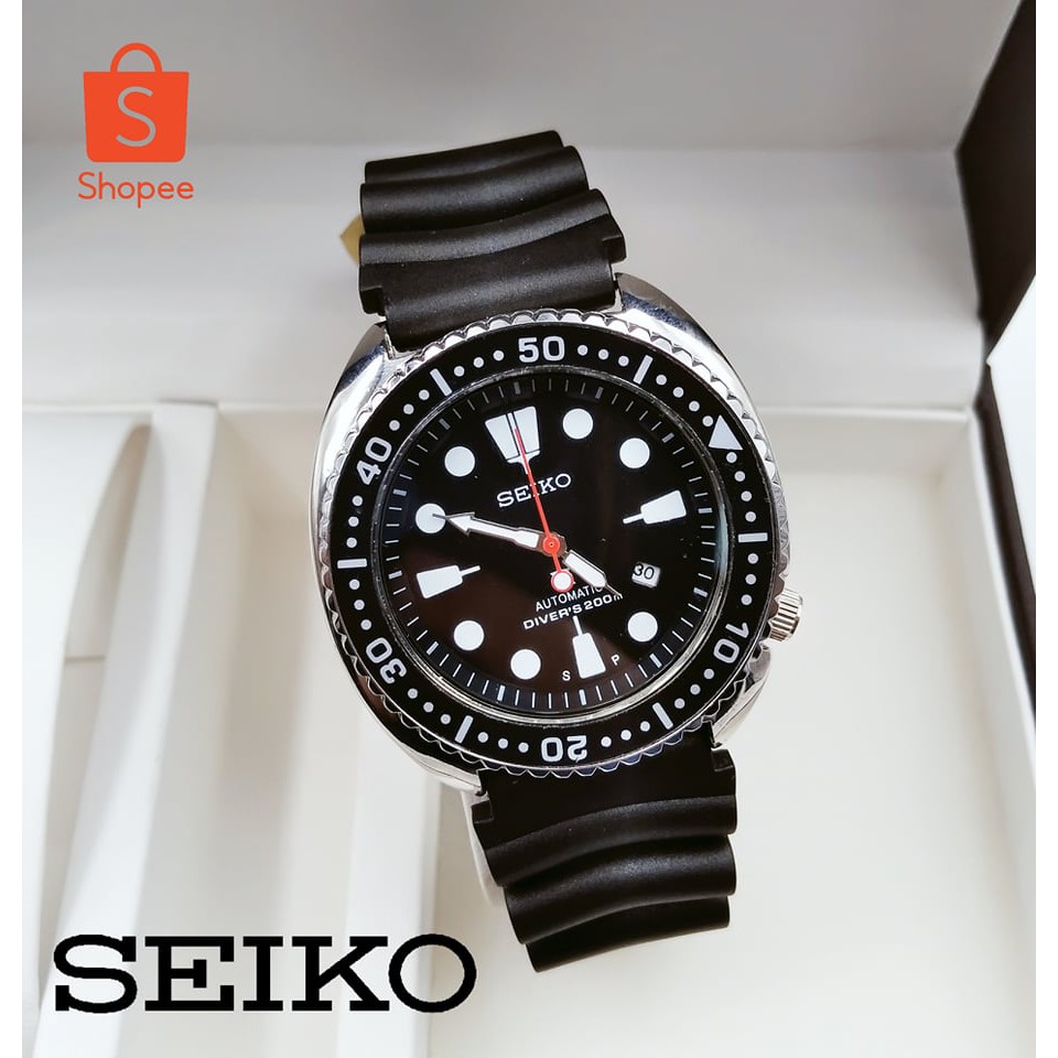 S236 Seiko Divers Men s Watch Rubber Strap Water resistant